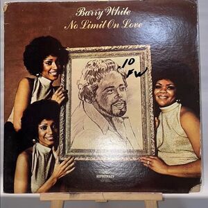 Barry White No Limit On Love Vinyl Record